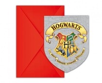Harry Potter pozvánky 6 ks