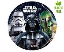 Star Wars talíře papírové 20 cm 8 ks