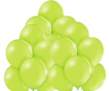 Světlezelené balónky 50 kusů