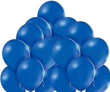 Tmavěmodré balónky 50 kusů