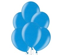 Balónky metalické - 085 CYAN - 10 ks