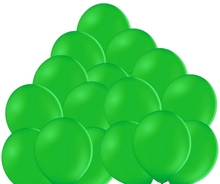 Zelené balónky 50 kusů