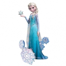 Frozen Elsa chodící balónek 88cm x 144cm 
