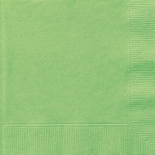 Ubrousky Lime Green 20 ks 2-vrstvé 33 cm x 33 cm