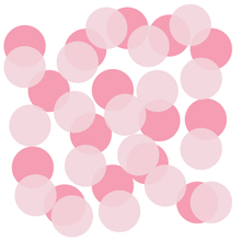 Papírové konfety růžové 22 g