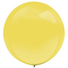 Balónek velký zlatý metalický 61 cm