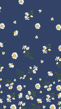 Ubrus Pretty Daisy Blue Dunicel® 138 cm x 220 cm 