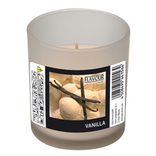 Vonná svíčka Vanilla v matném skle Indro Vino