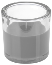 Svíčka ve skle Elegant šedá 10/10 cm