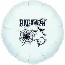 Halloween duch, netopýr a pavouk balónek 42 cm