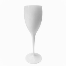 Plastové sklenice na víno bílé 6 ks