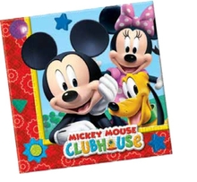 Mickey Mouse ubrousky 20ks 2-vrstvé 33x33cm