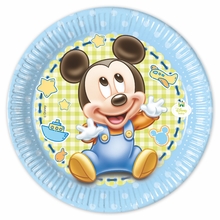 Mickey Baby talíře 8ks 20cm