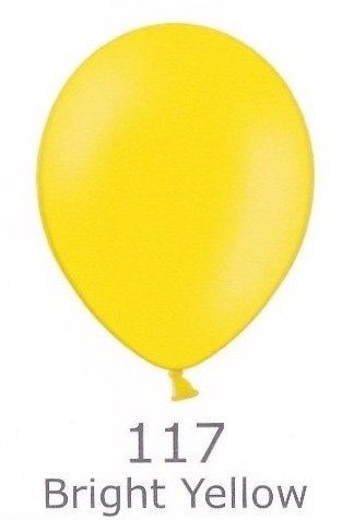 Balónek tmavě žlutý 