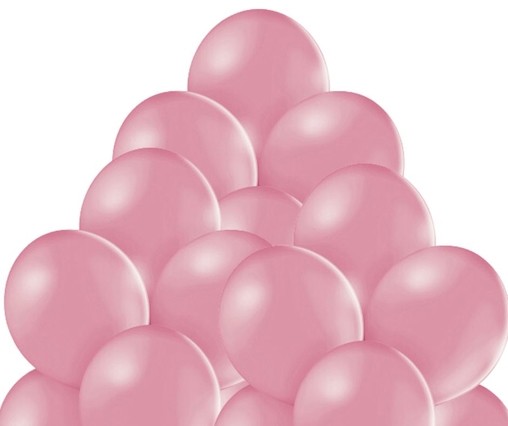 Balónky 487 růžové pudrové - 50 kusů 