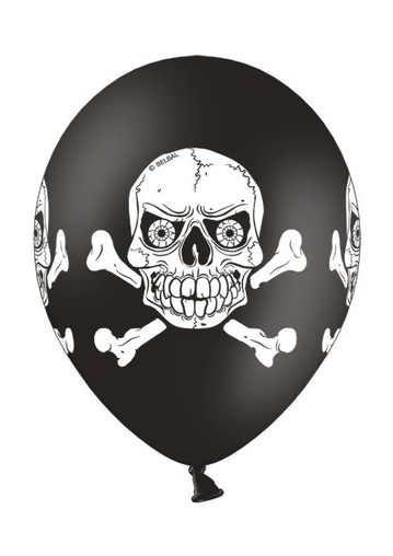 Balonky Skull - potisk 4 strany