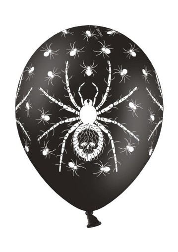 Balonek Spiders - potisk plný kolem dokola