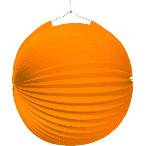Lampion oranžový 25cm