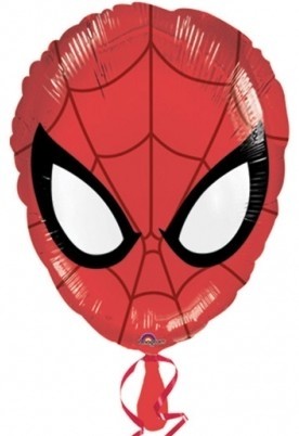Fóliový balónek Spiderman hlava 45cm