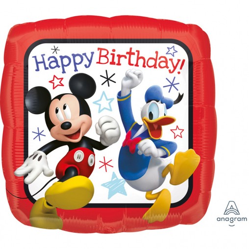 Mickey Mouse foliový balónek k narozeninám 43 cm