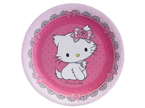 Kitty 8ks talíř 18 cm