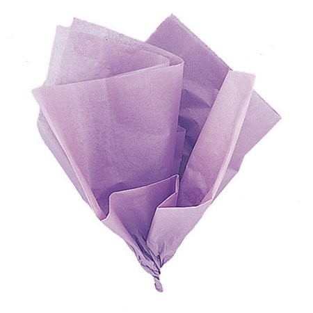 Hedvábný papír světle fialový 10ks 51cm x 66cm