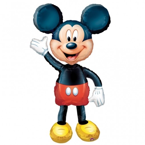 Chodící balonek foliový Mickey Mouse 132 cm