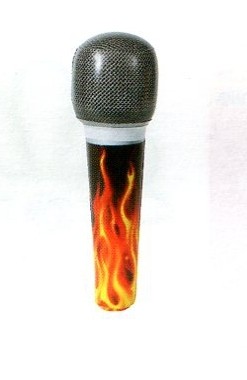 Mikrofon rock nafukovací 20,3 cm 