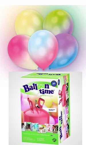 Balloon time + LED balónky mix 16ks
