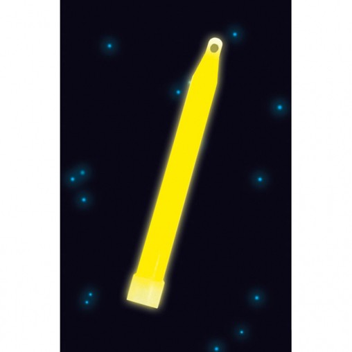 Svítící tyčinka žlutá 15cm