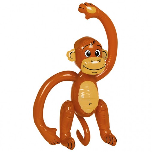 Opice nafukovací plastová 59 cm