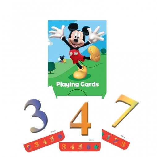 Mickey Mouse hrací karty 4 balíčky karet