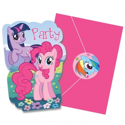 My Little Pony 8ks pozvánky na narozeniny  