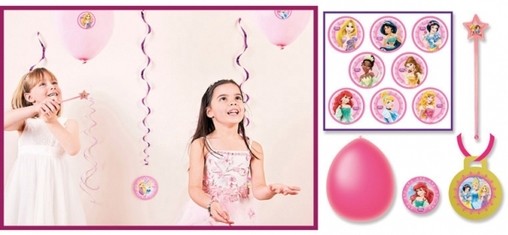 Princess party hra hůlky s balónky