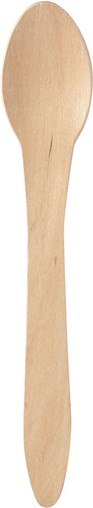 Dřevěná lžíce bio 8 ks 18 cm