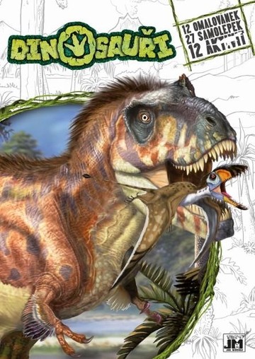 Omalovánky Dinosauři A4