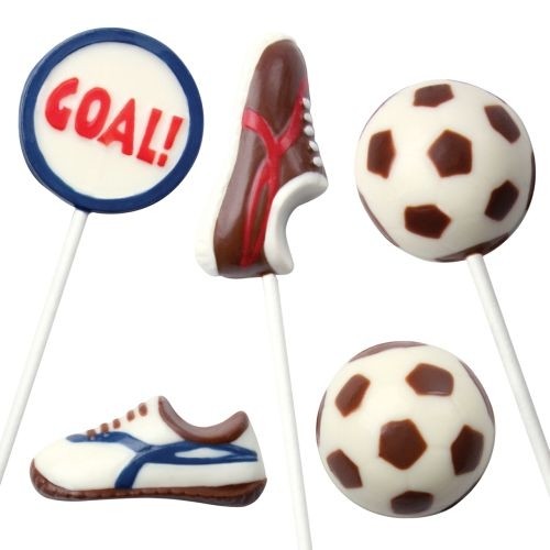 Fotbal formy na čokoládu 5 motivů