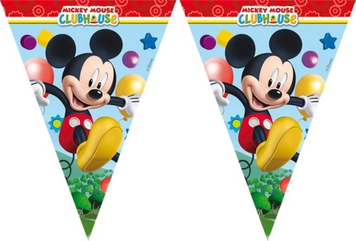 Mickey Mouse vlajka 9ks 2,3m