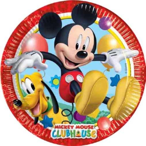 Mickey Mouse talíře 8ks 20cm