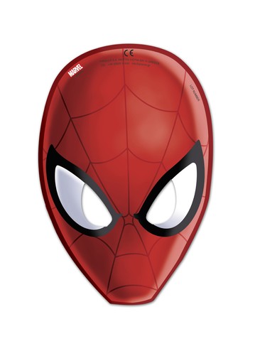 Spiderman maska 6ks