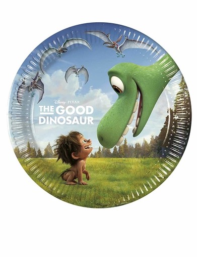 Hodný dinosaurus talíře 8 ks 20 cm