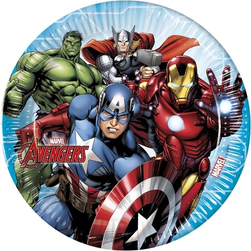 Avengers talíře 8 ks 23 cm