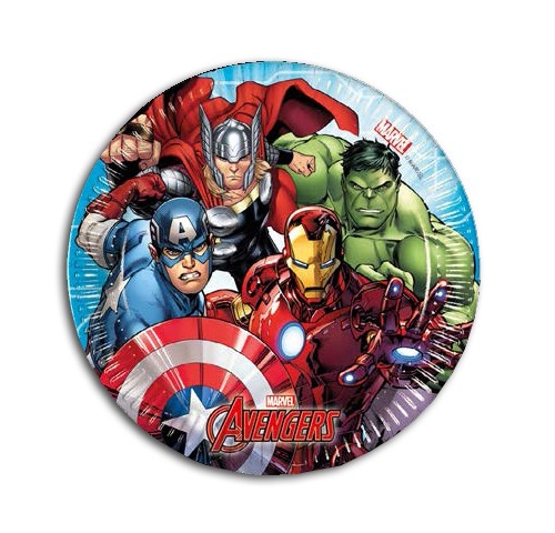 Avengers talíře 8ks 20cm