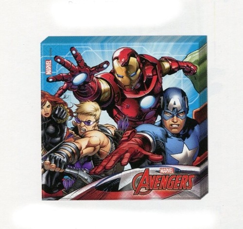 Avengers ubrousky 20ks 2-vrstvé 33cm x 33cm