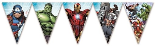 Avengers vlajka 2,3 m 9 ks