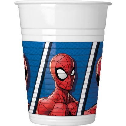 Spiderman kelímky 8 ks 200 ml