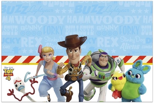 Toy Story 4 ubrus 120 cm x 180 cm