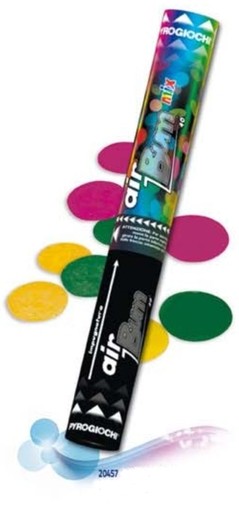 Vystřelovací konfety 45 cm - barevný mix