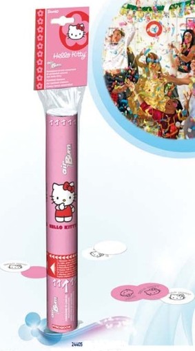 Hello Kitty  - vystřelovací konfety 30cm